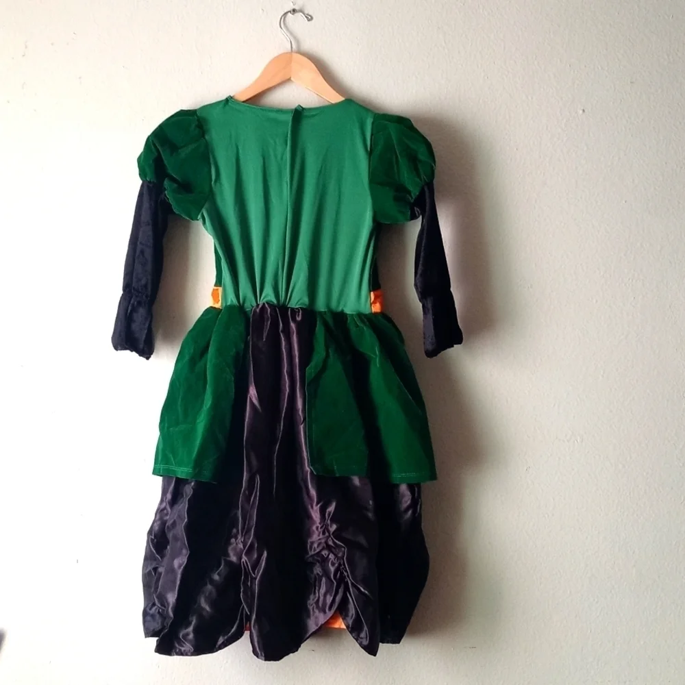 IKALI Witch Costume, Kids Spider , Halloween Spiderella Outfit Size 8/10…
